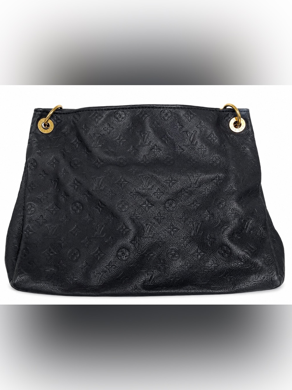 Louis Vuitton Artsy MM Empreinte Infini Leather Shoulder Bag Authentic - Picture 3 of 16
